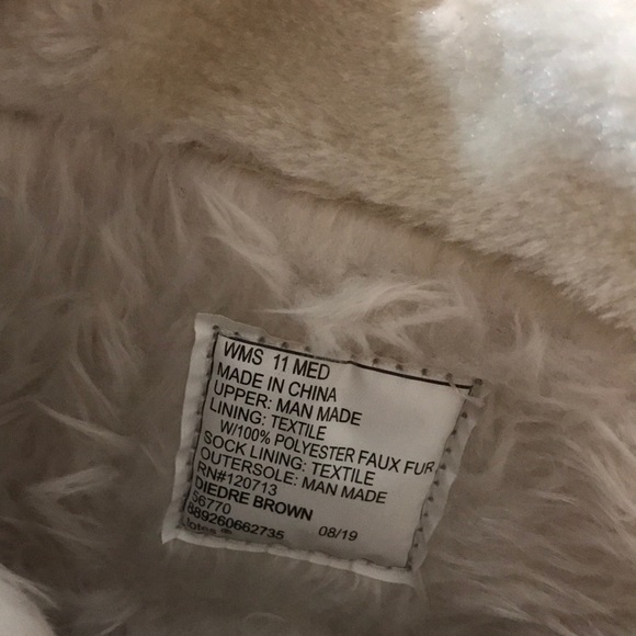 Totes Diedre brown size 11 - Picture 10 of 12